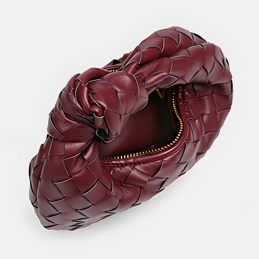 Halo Knotted Hobo Bag-Open