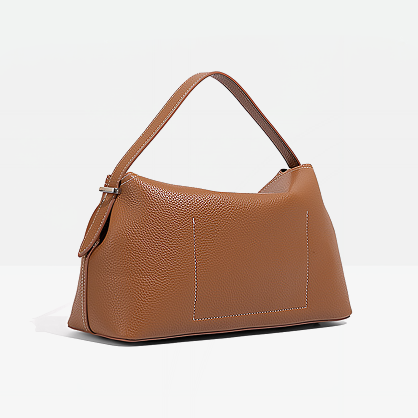 Miro Vegan Leather Shoulder Bag-Back view