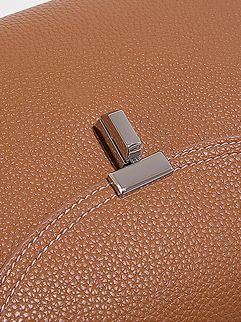 Miro Vegan Leather Shoulder Bag-Details