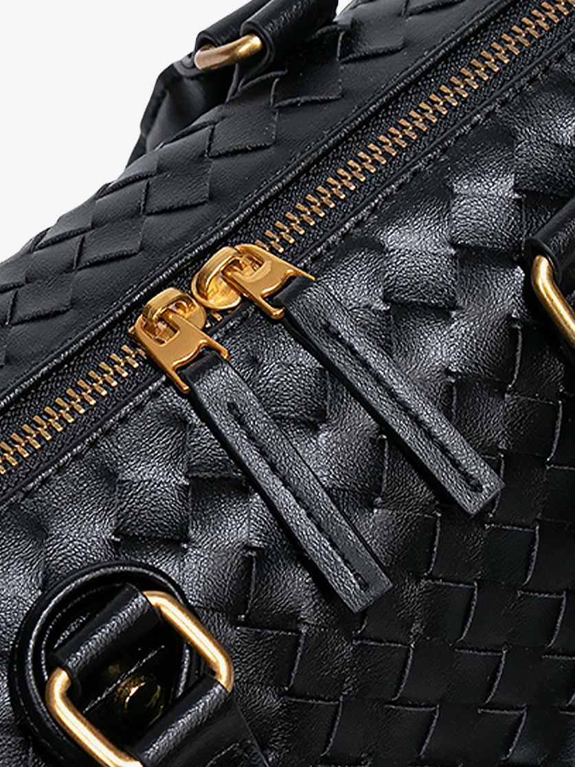 Verona Woven Barrel Bag-Details