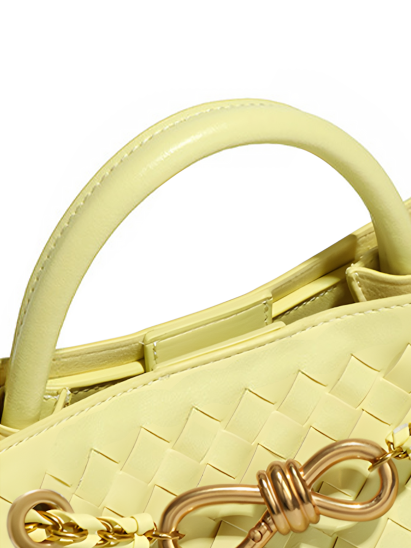 Piera Leather Top Handle Bag-Details-1