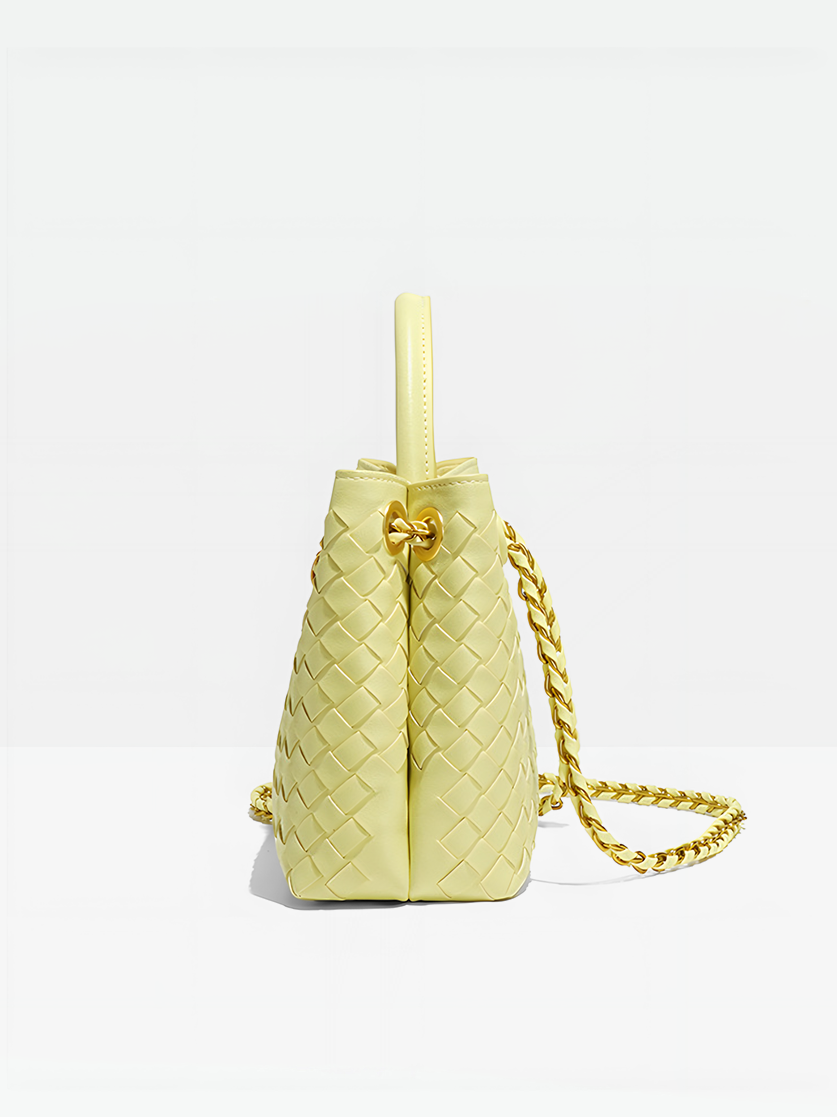 Piera Leather Top Handle Bag-Side