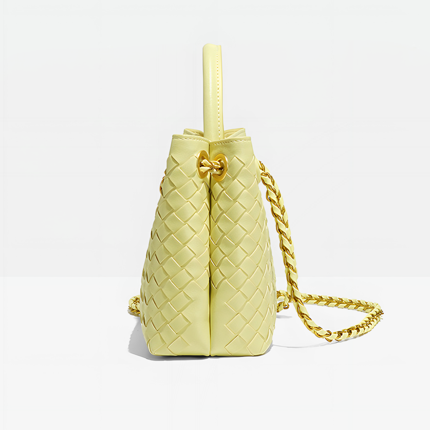 Piera Leather Top Handle Bag-Side