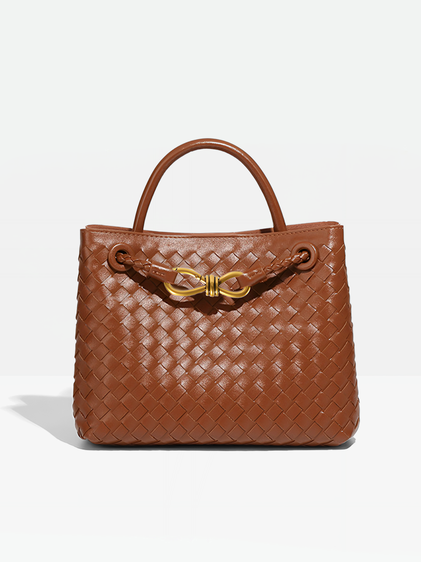 Pippa Top Handle Bag-Brown