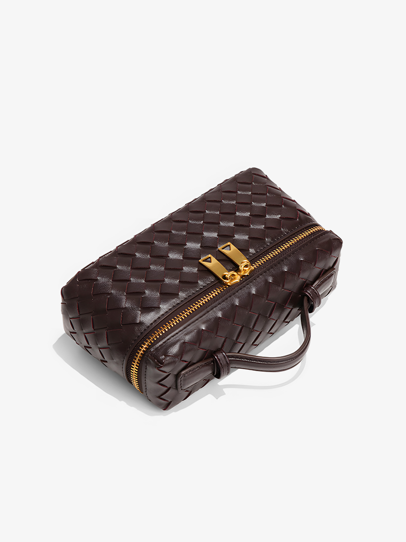 Gema Vegan Leather Box Bag-Side