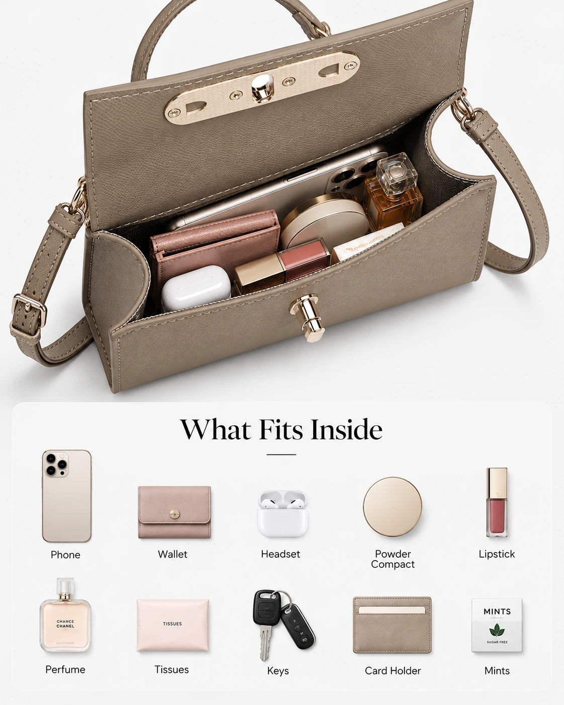 Selene Satchel Bag