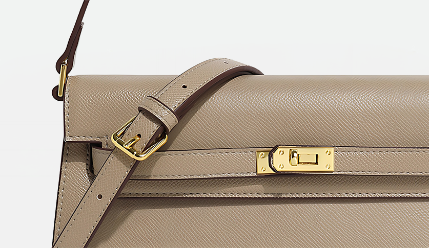 Aven Vegan Leather Shoulder Bag-buckle