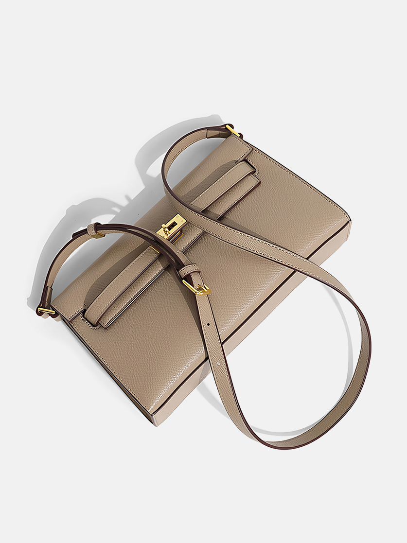 Aven Vegan Leather Shoulder Bag-Details-3