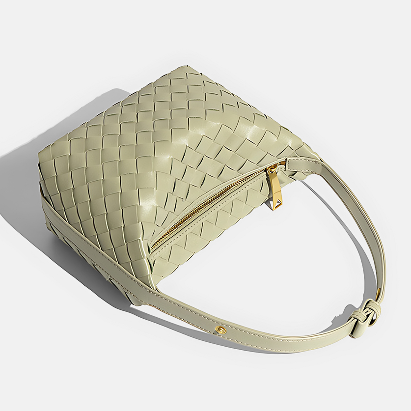 Siena Woven Hobo Bag-flat view