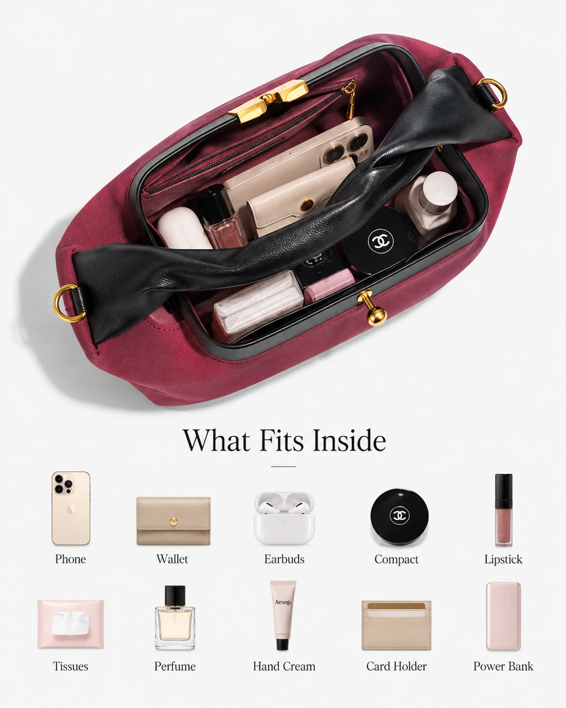 Solene Top Handle Bag