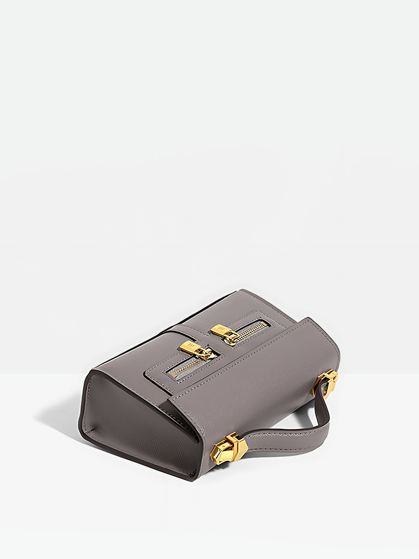 Axel Box Satchel Bag-Sideview