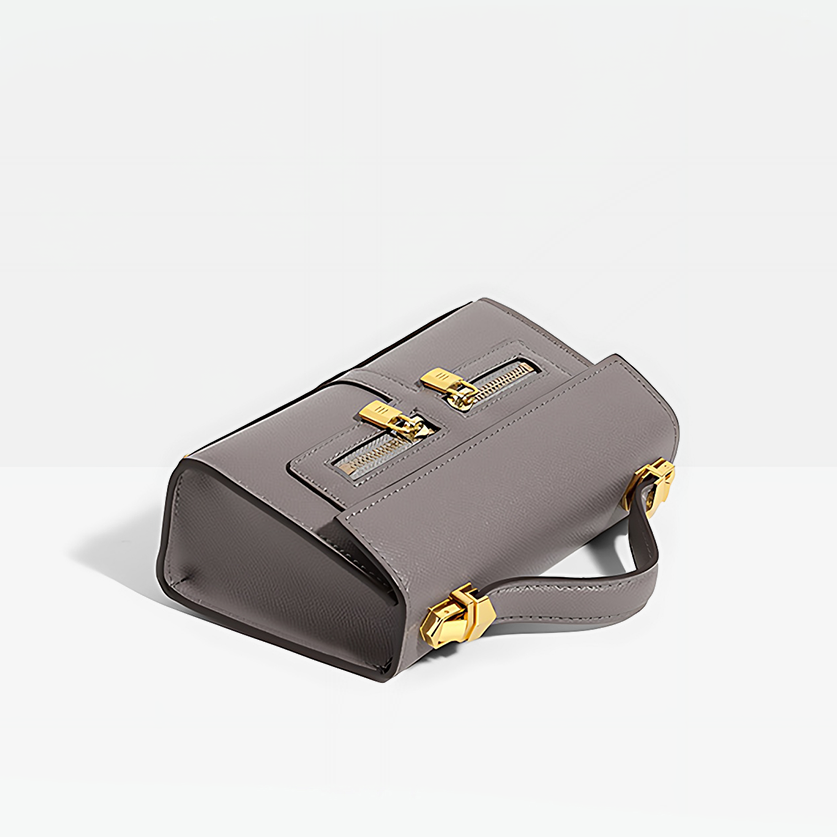 Axel Box Satchel Bag-Sideview