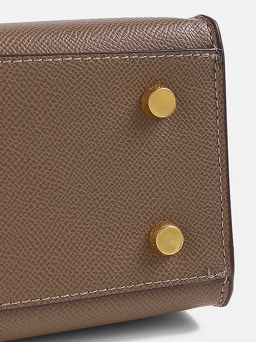 Odile Vegan Leather Messenger Bag-Bottom2