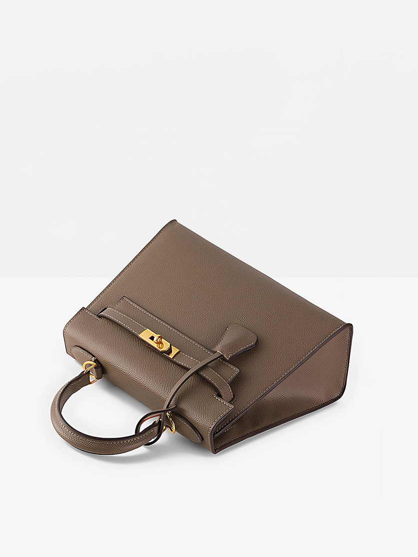 Odile Vegan Leather Messenger Bag-details3