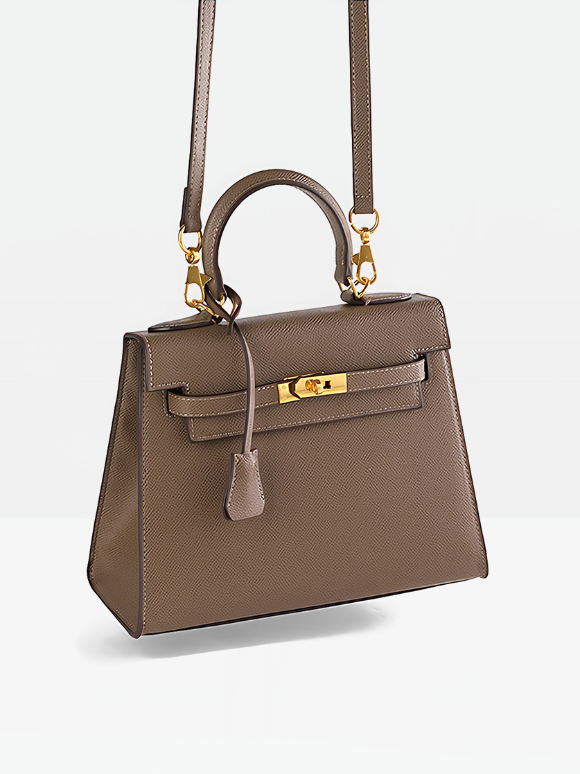 Odile Vegan Leather Messenger Bag-details5