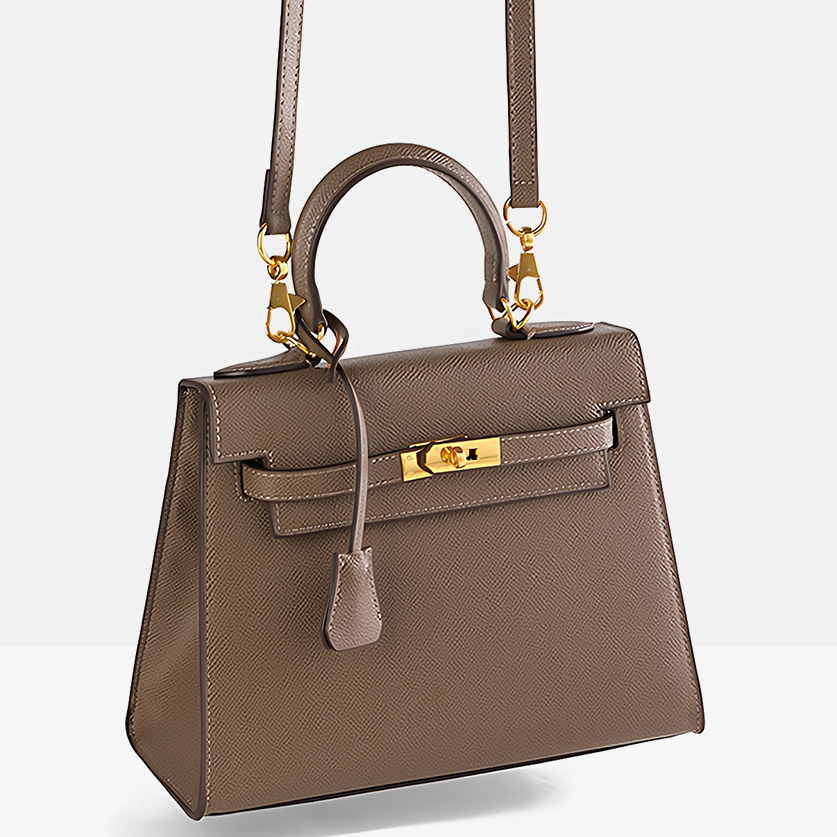 Odile Vegan Leather Messenger Bag-details5