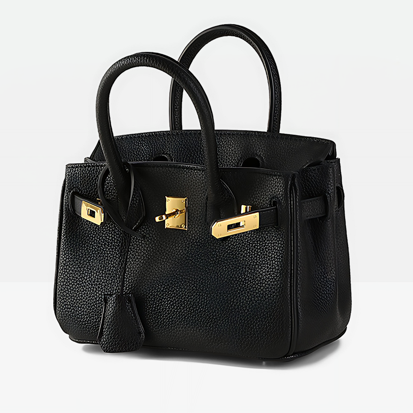 Léa 20 Top Handle Satchel Bag-open view