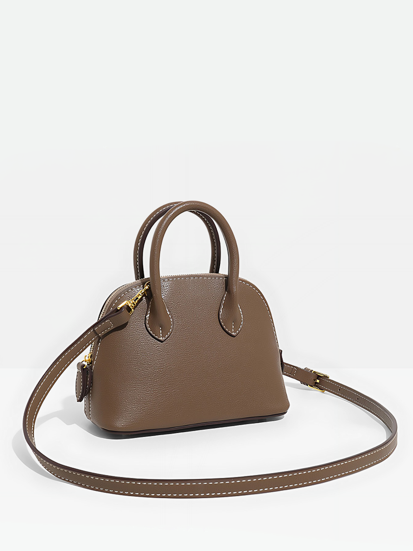 Sora Dome Satchel Bag-Side view