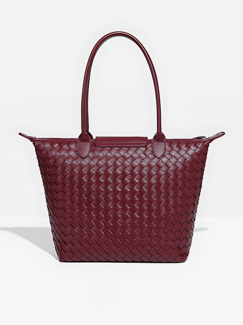 Emerson Woven Tote Bag-Back