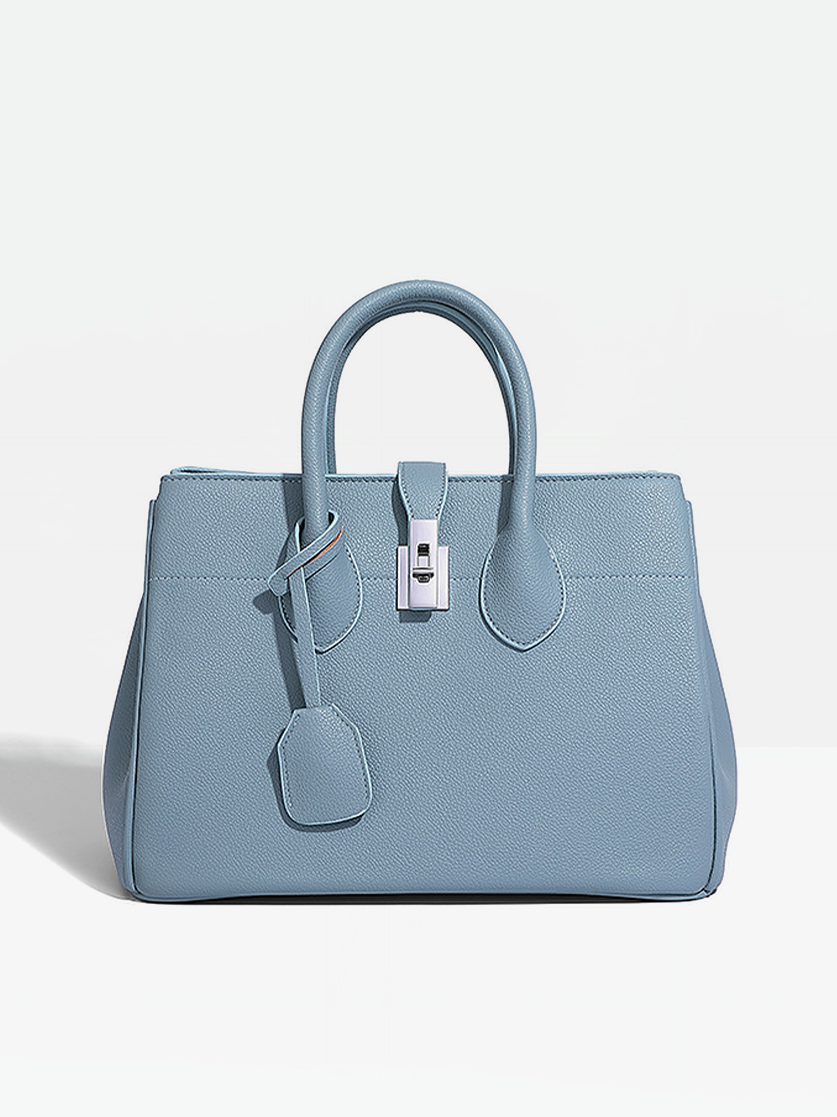 Blue Marin Vegan Leather Tote Bag