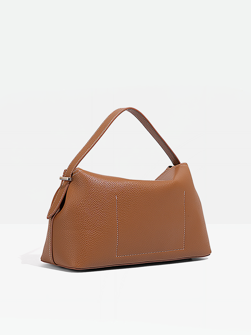 Miro Vegan Leather Shoulder Bag-Back view