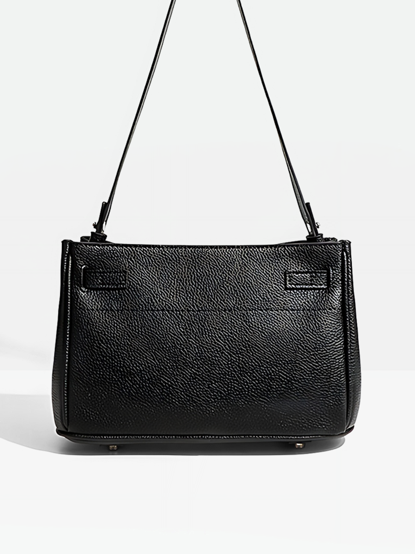 Lira Leather Shoulder Bag-Back