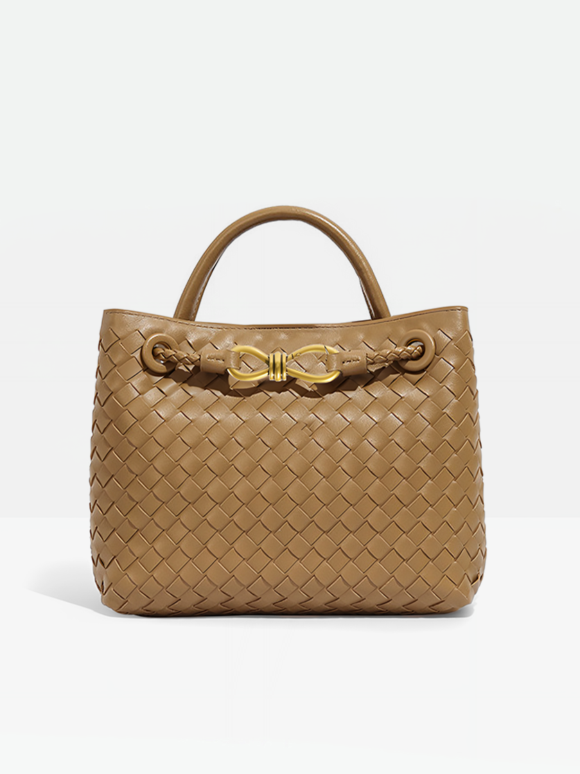 Pippa Top Handle Bag-Light brown