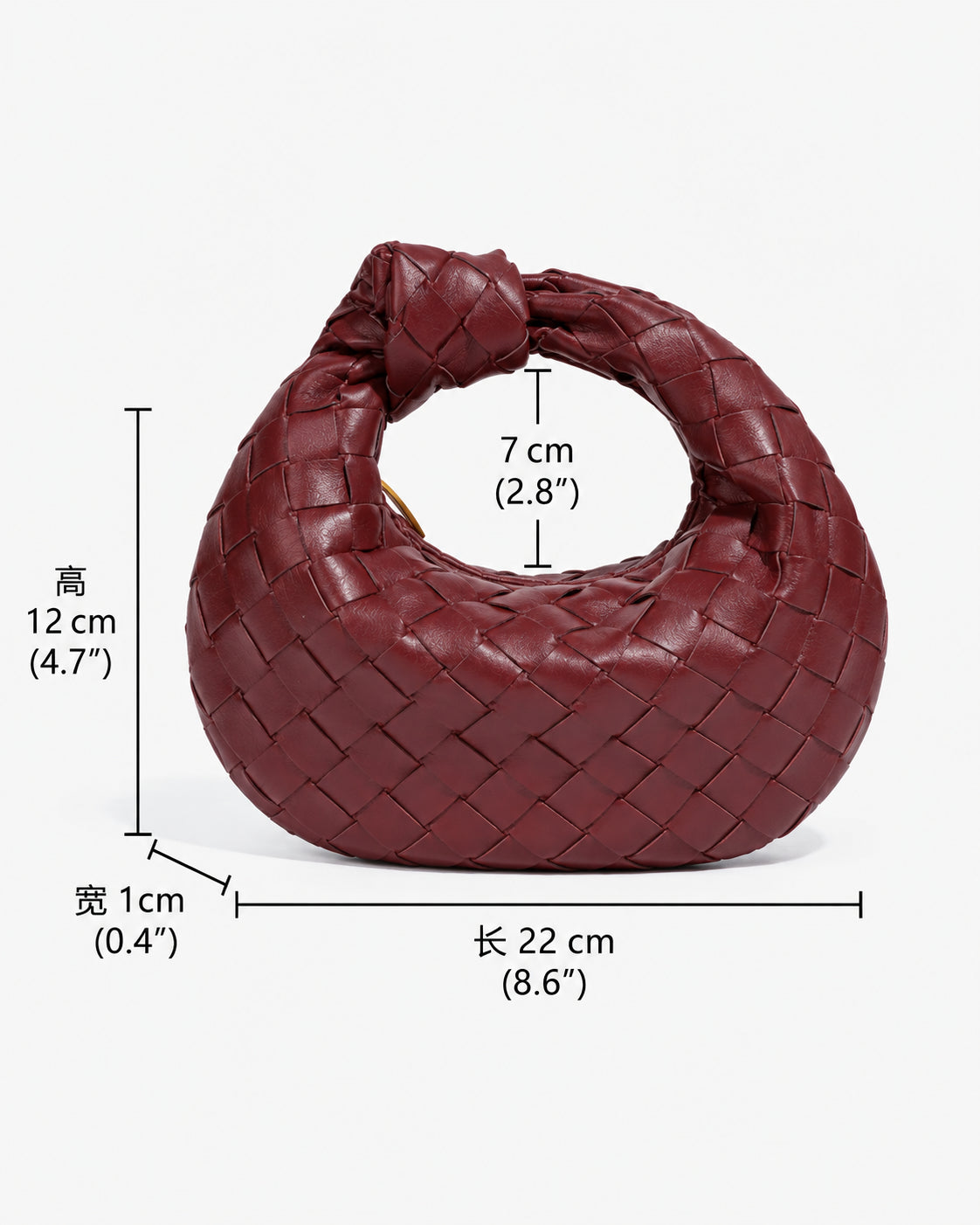 Halo Knotted Hobo Bag