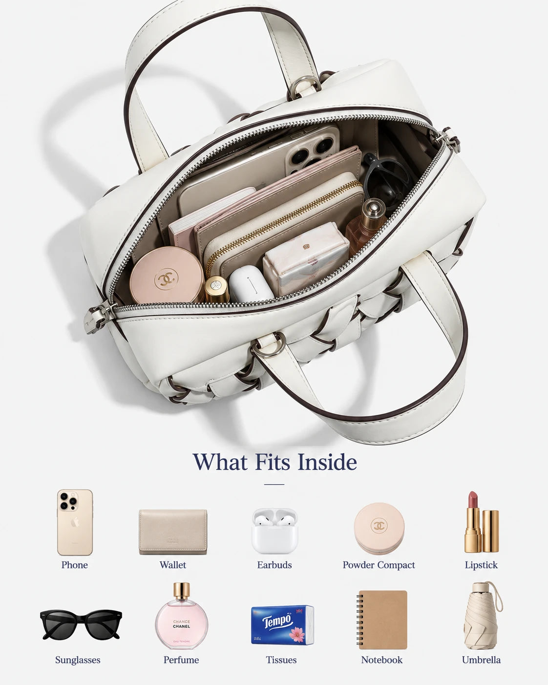 Petal Satchel Bag