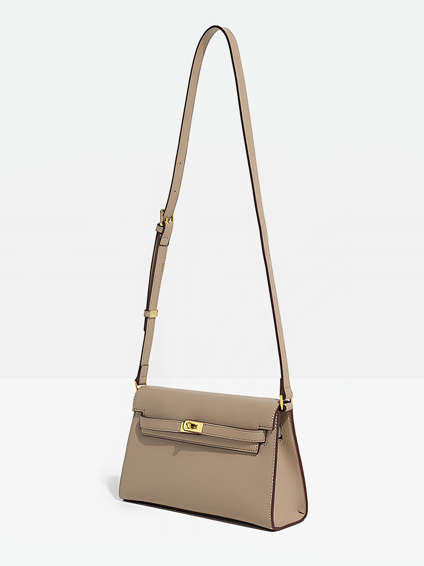 Aven Vegan Leather Shoulder Bag-Details-2