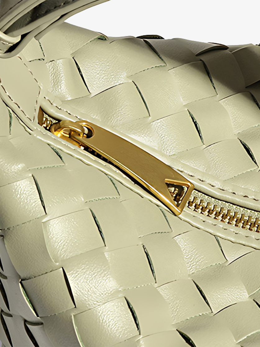 Siena Woven Hobo Bag-Zip view