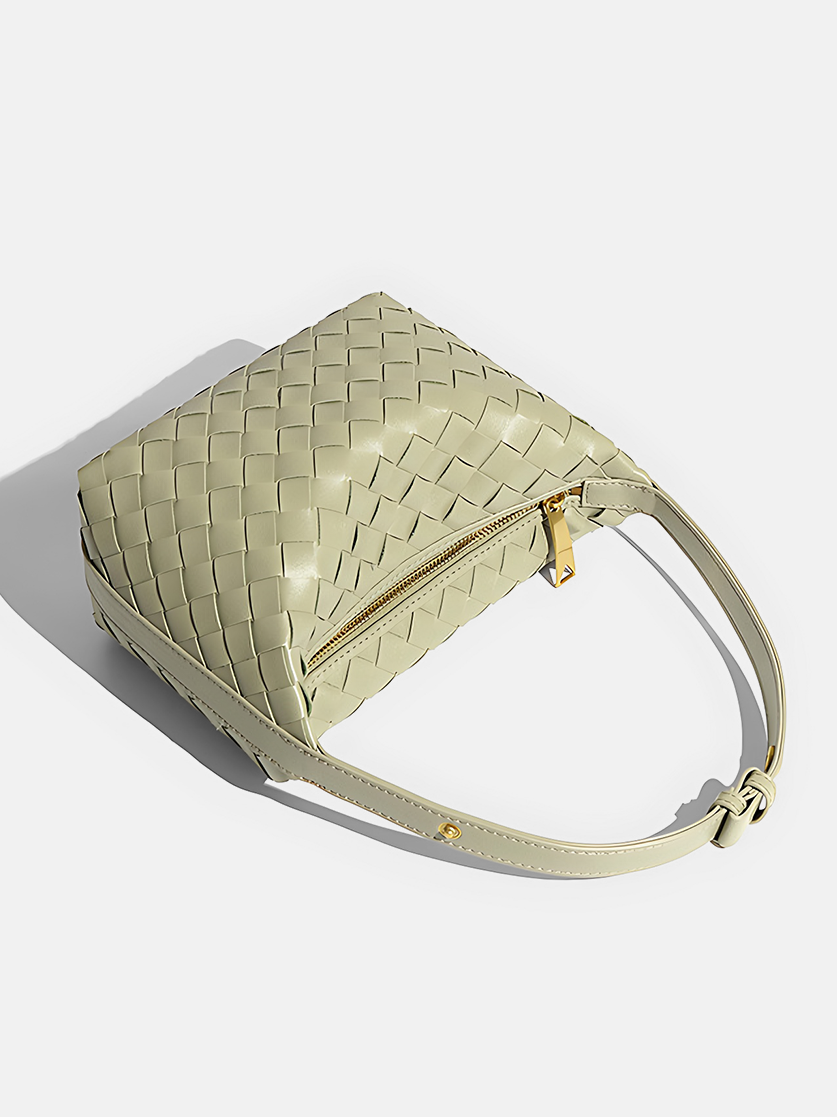 Siena Woven Hobo Bag-flat view