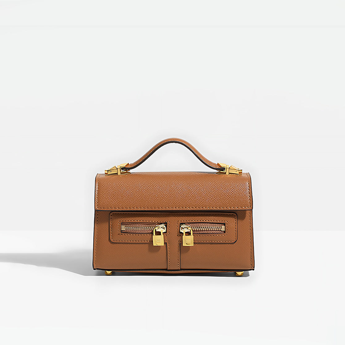 Axel Vegan Leather Box Satchel Bag - Wilden Grove