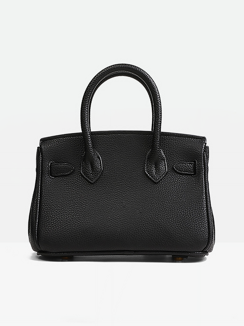 Léa 20 Top Handle Satchel Bag-Back view