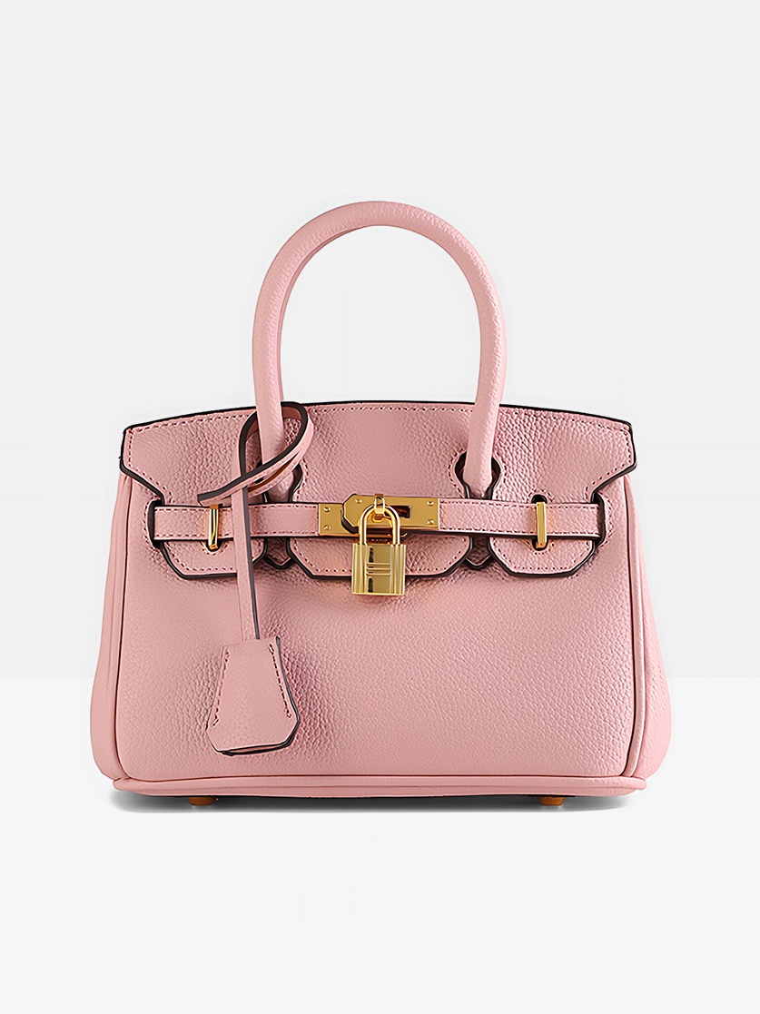 Léa 20 Top Handle Satchel Bag-pink