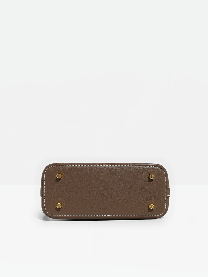 Sora Dome Satchel Bag-Bottom